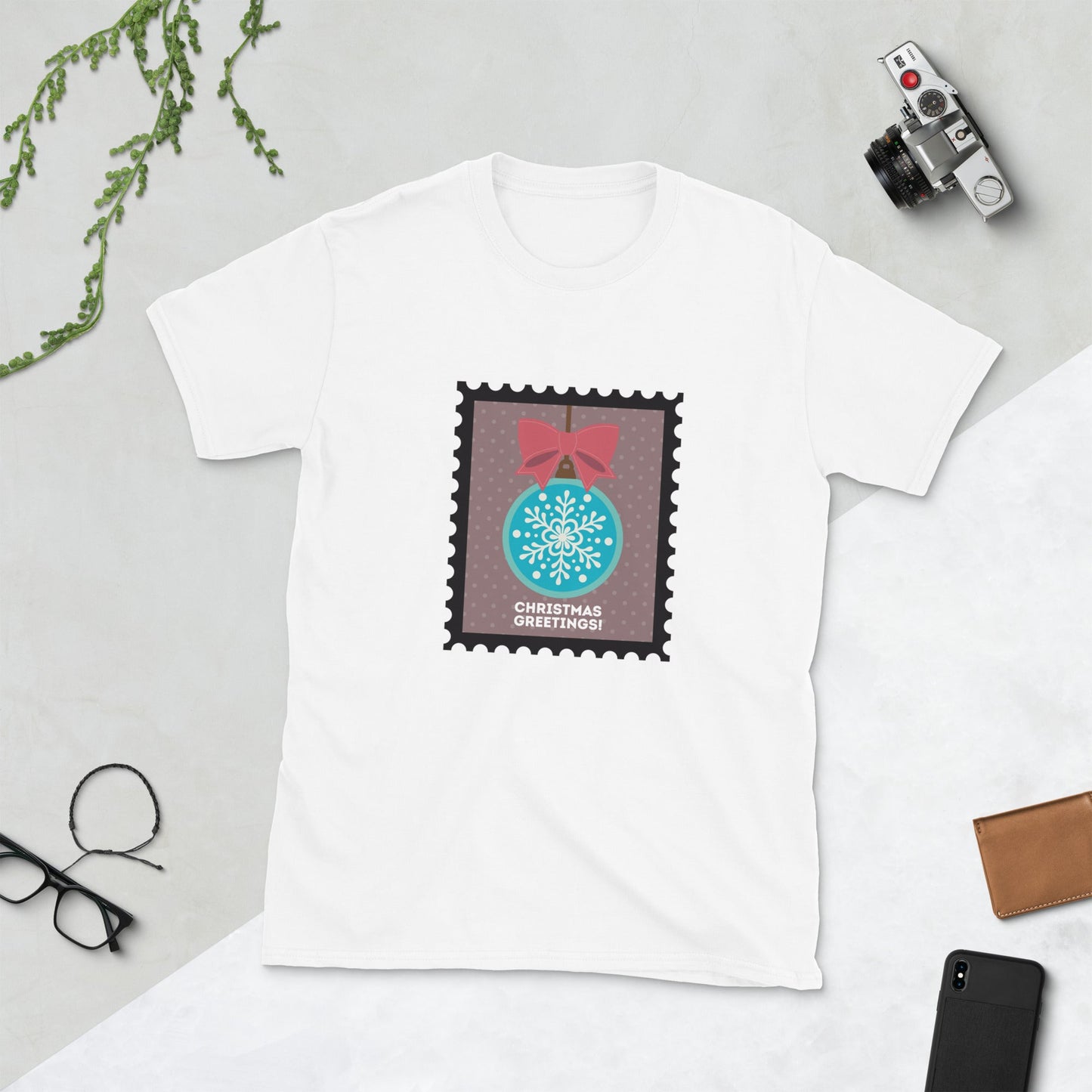 Christmas Greetings! Esfera Playera Navidad