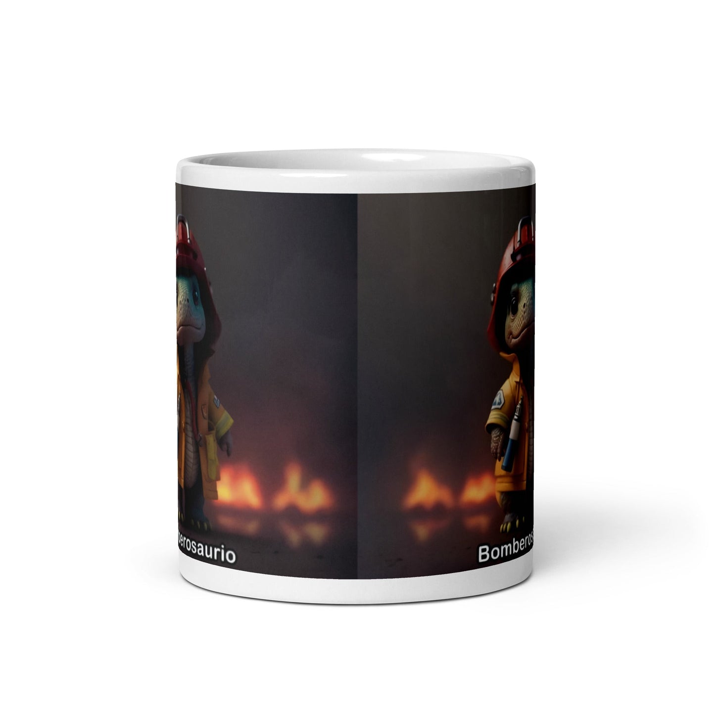 Dino Profesiones Bomberosaurio Taza