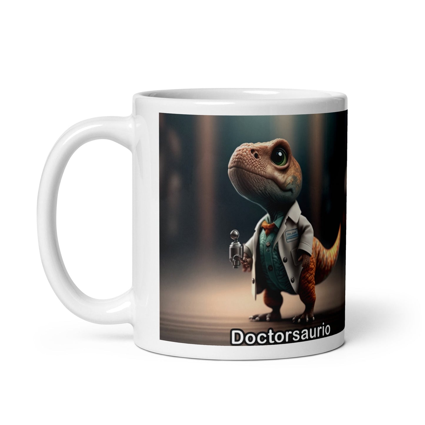 Dino Profesiones Doctorsaurio Taza