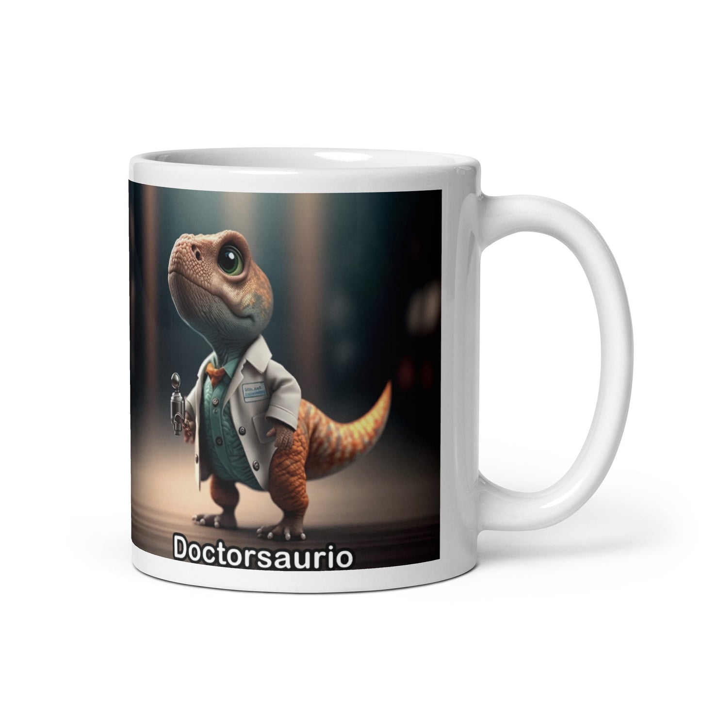 Dino Profesiones Doctorsaurio Taza