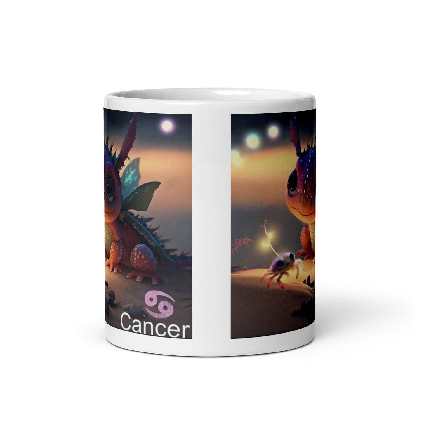 Dragón (Cáncer) Signos Zodiacales Taza