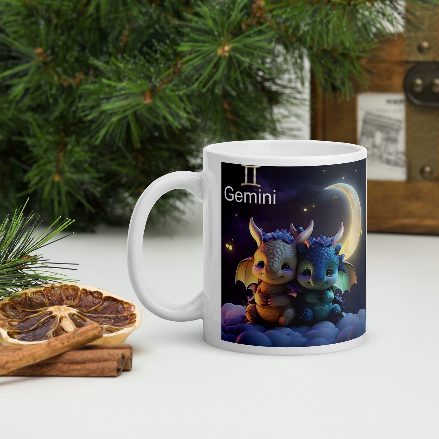 Dragón (Géminis) Signos Zodiacales Taza