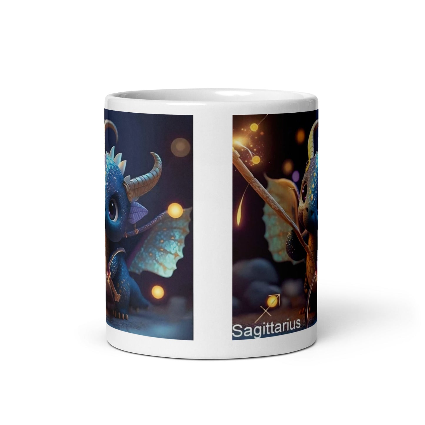 Dragón (Sagitario) Signos Zodiacales Taza