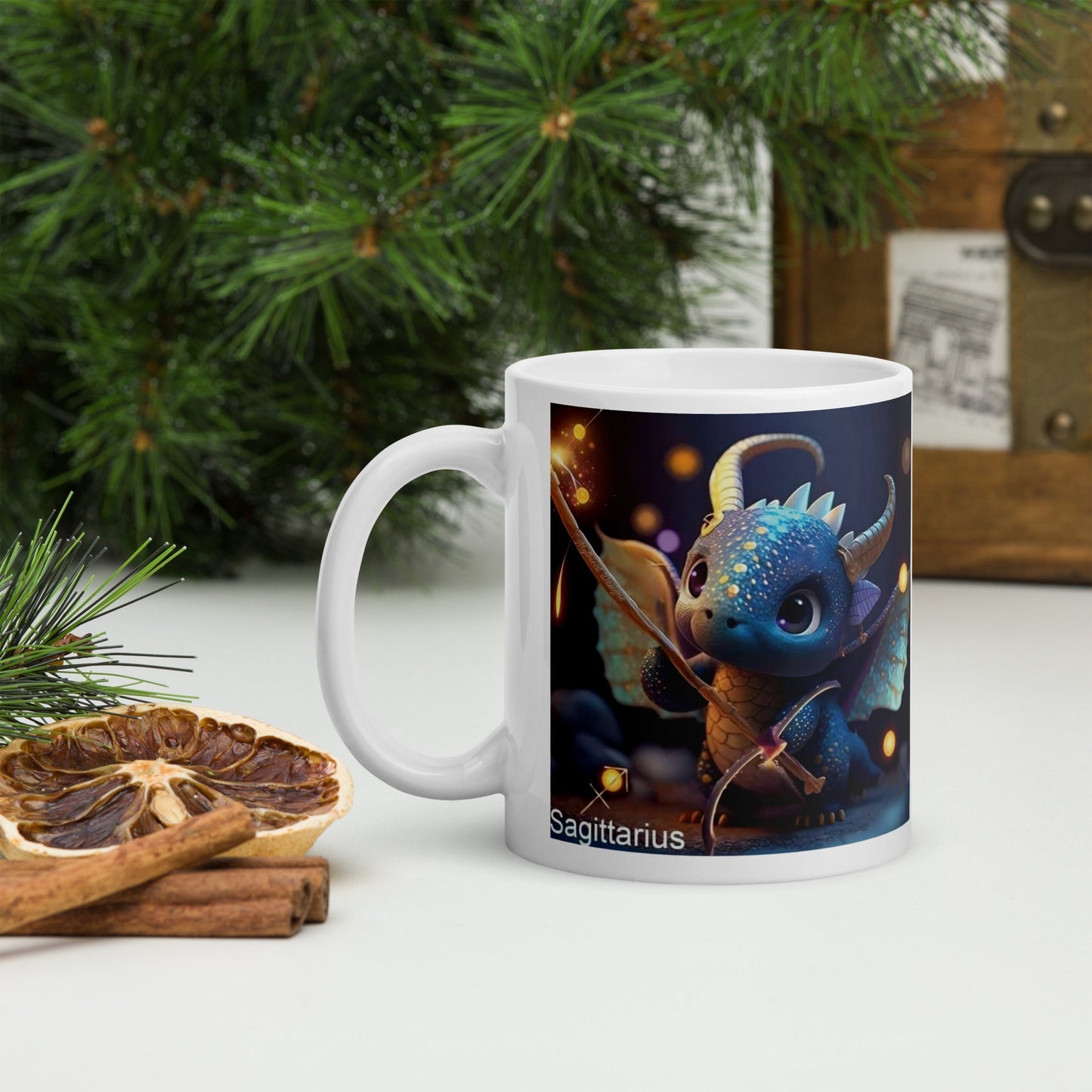 Dragón (Sagitario) Signos Zodiacales Taza