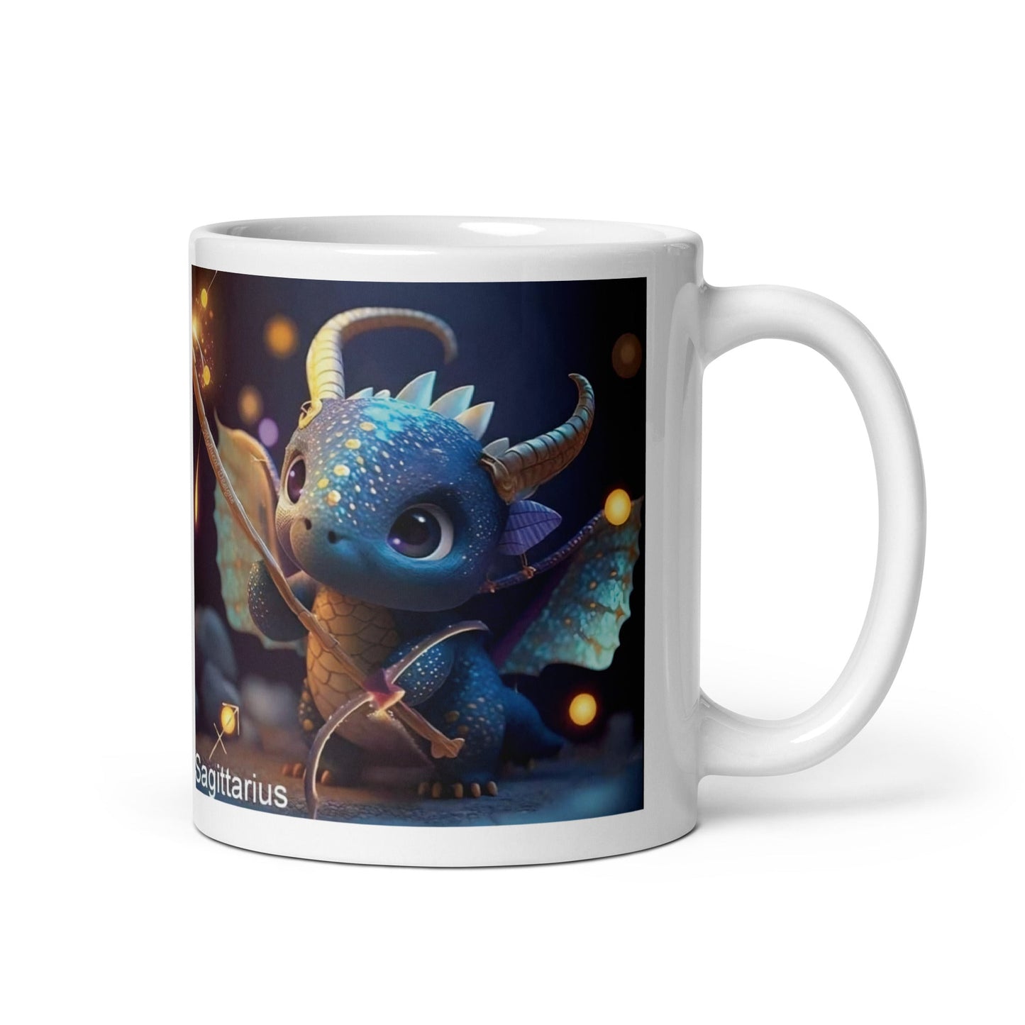 Dragón (Sagitario) Signos Zodiacales Taza