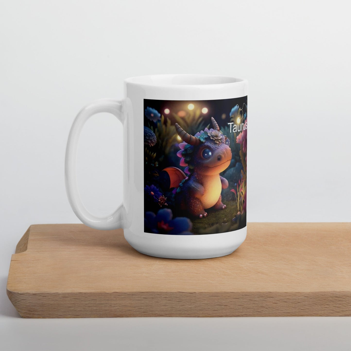 Dragón (Tauro) Signos Zodiacales Taza