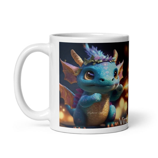 Dragón  (Virgo) Signos Zodiacales Taza