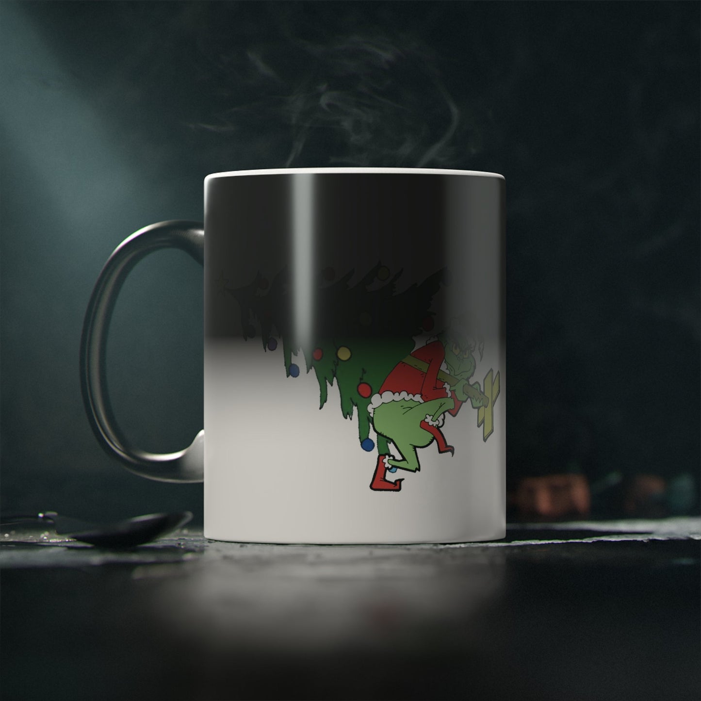 Grinch Ho Ho Ho Navidad Taza