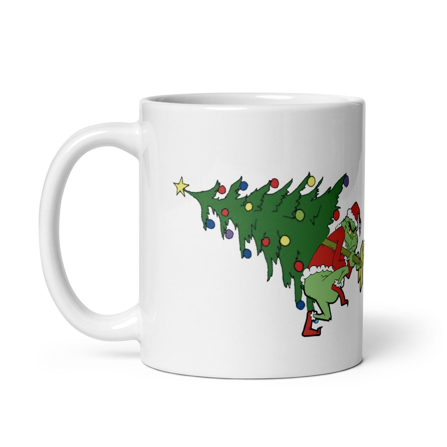 Grinch Ho Ho Ho Navidad Taza