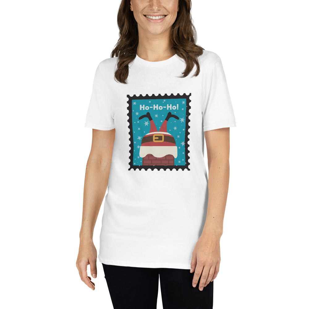 Ho-Ho-Ho! Santa Playera Navidad