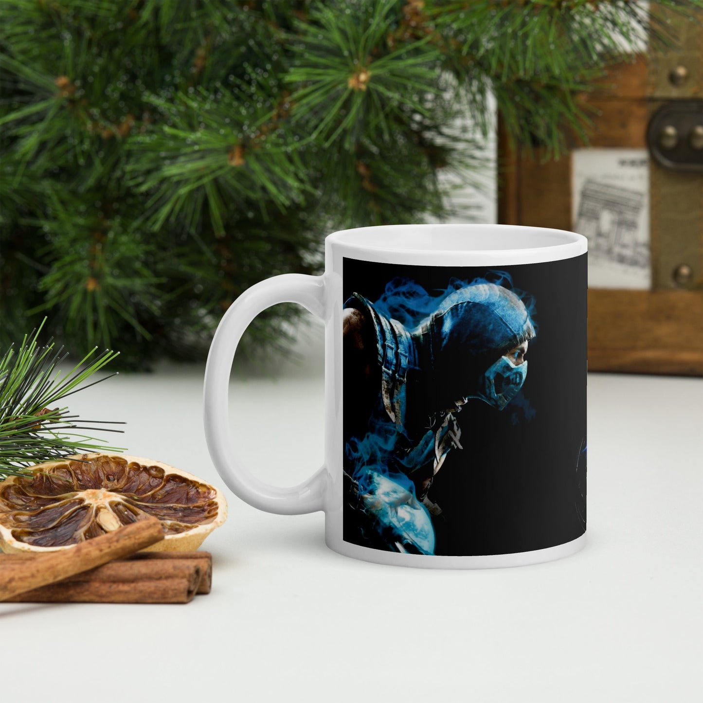 Mortal Kombat Scorpion vs Sub Zero Videojuego Taza