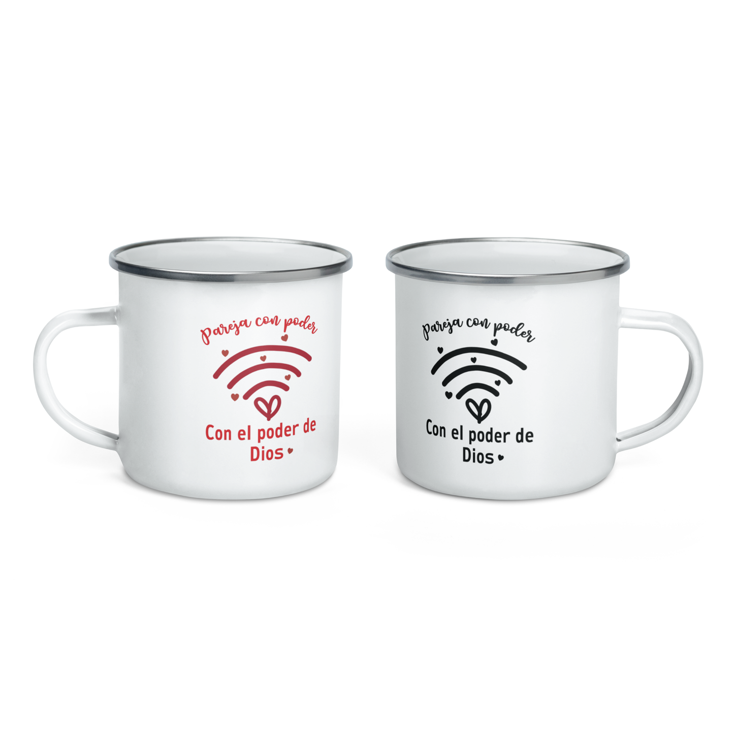 Pareja Con Poder Kit Tazas