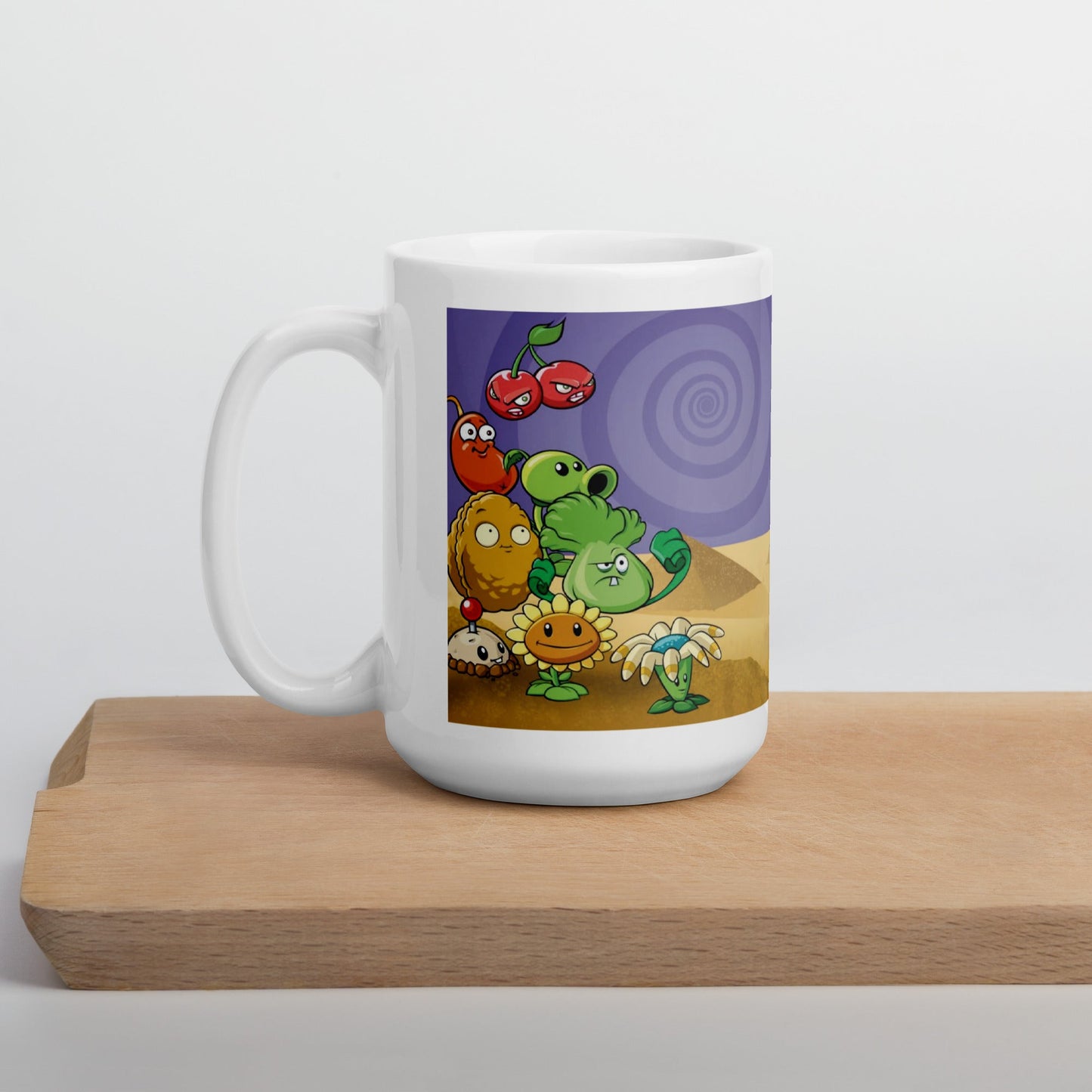 Plantas Vs Zombies Videojuego taza