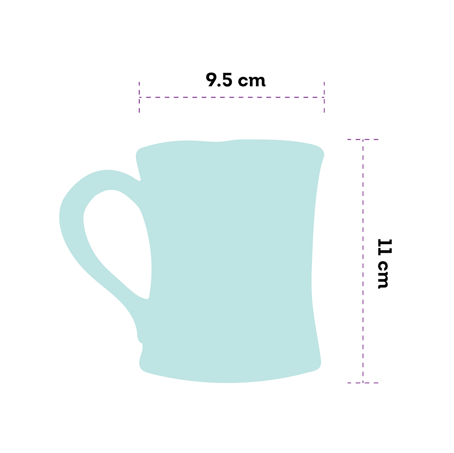 Taza Mexicana Artesanal María Muñeca de Trapo