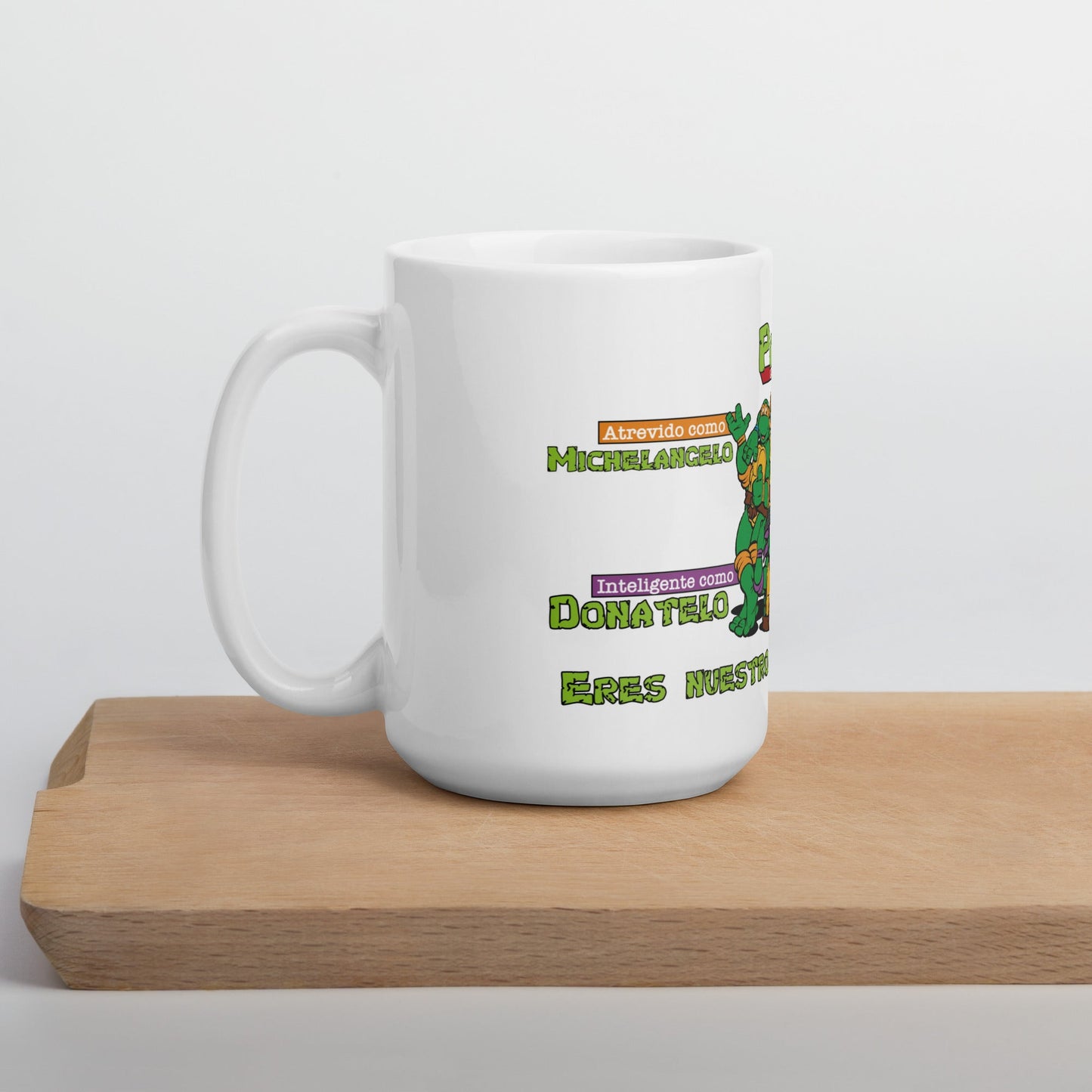 Tortugas Ninja Papá Taza