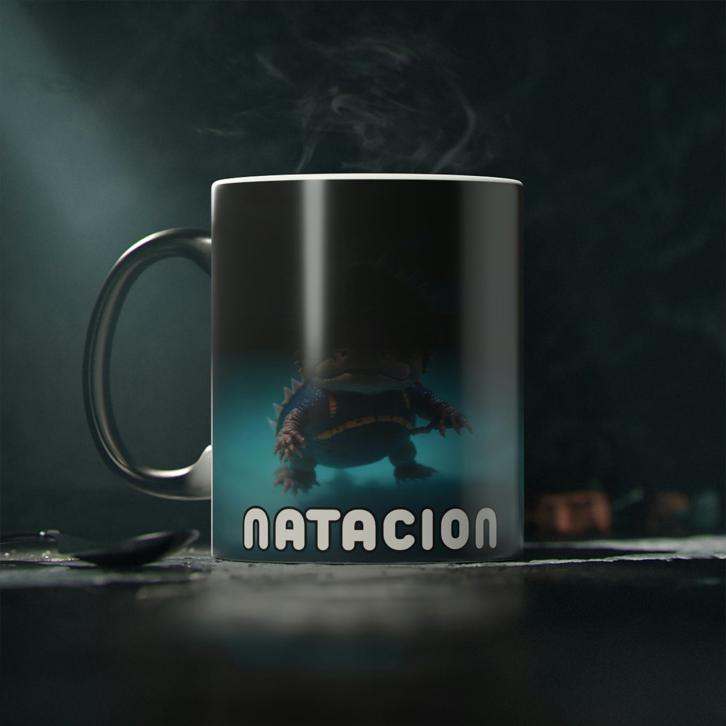 Dino Profesiones Natación  Taza