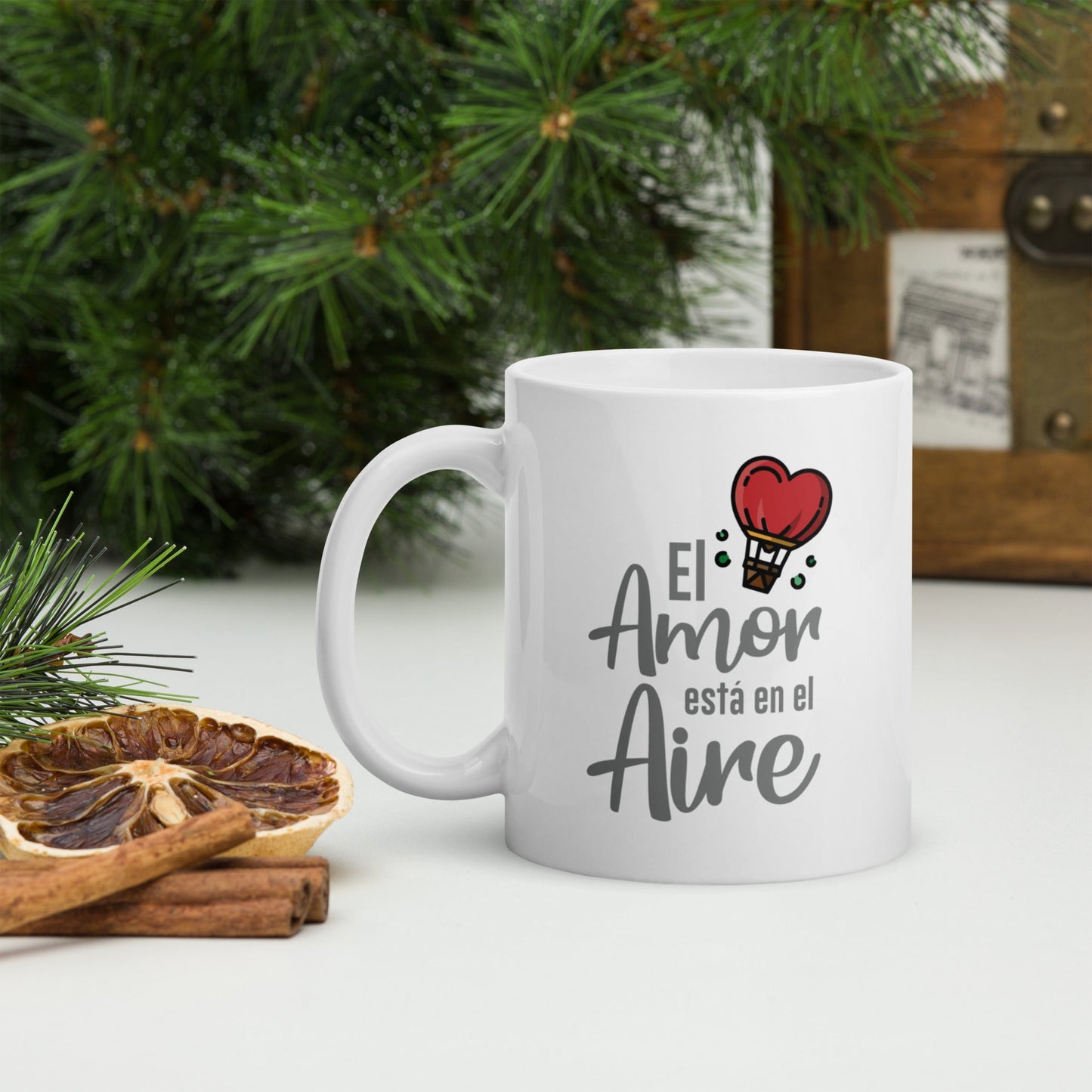 El Amor Esta En El Aire Taza