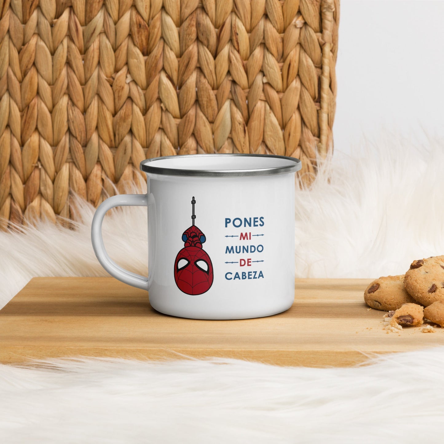 Pones Mi Mundo De Cabeza Taza