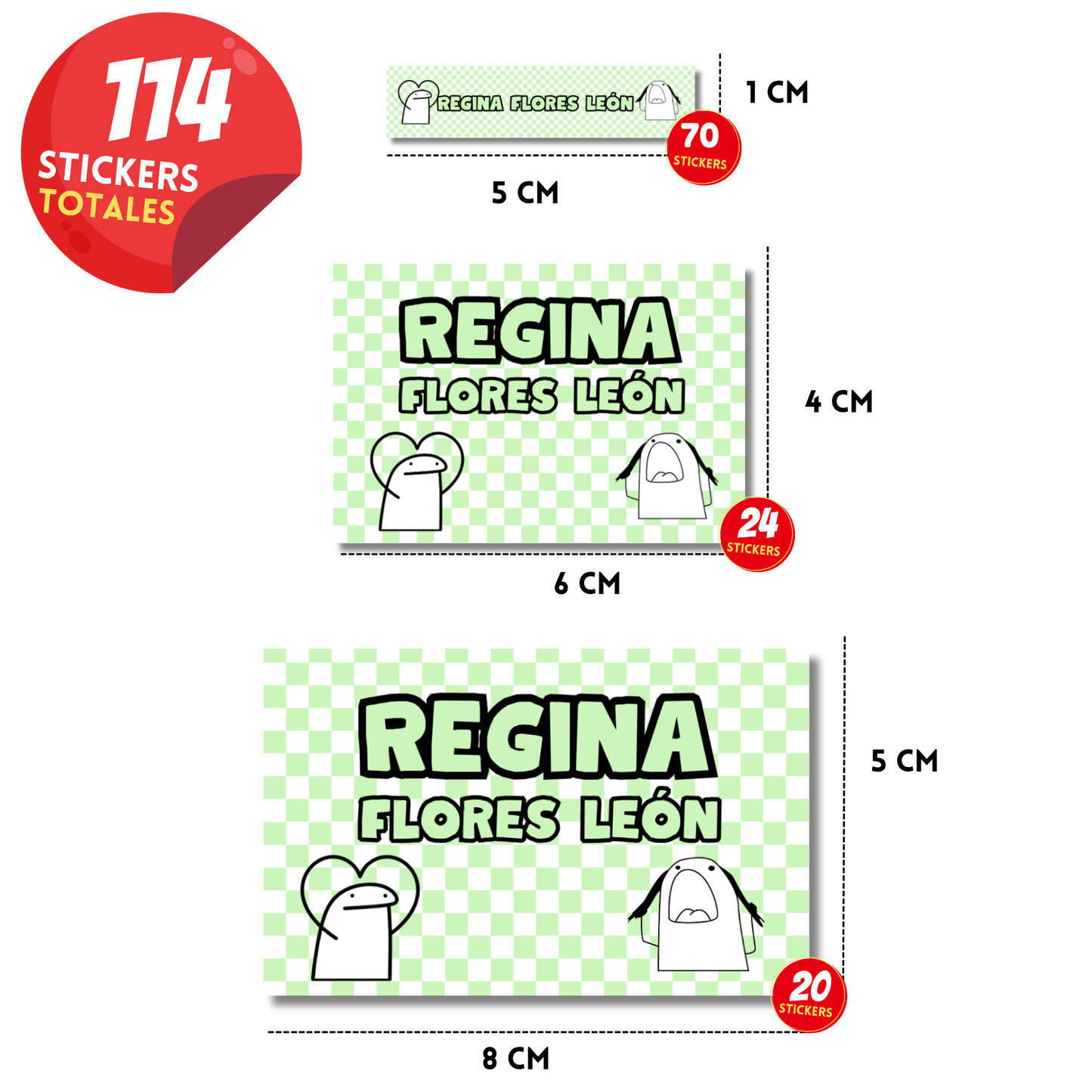 Flork corazón y Flork enloqueciendo Escolares Personalizadas Libretas, Libros y Lápices