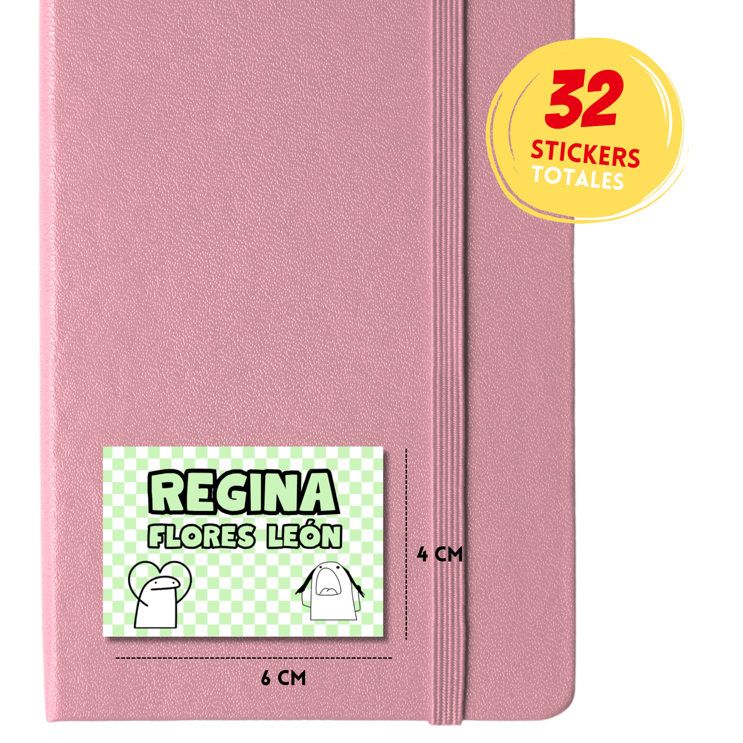 Flork corazón y Flork enloqueciendo Escolares Personalizadas Libretas, Libros y Lápices