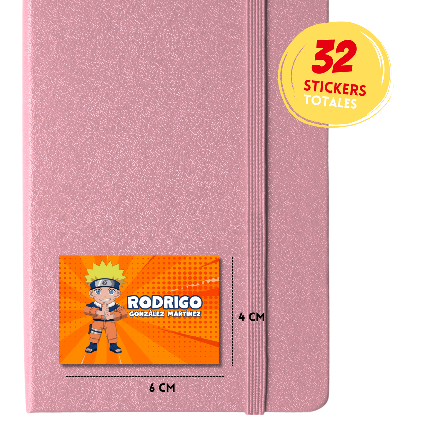 Naruto Animé Escolares Personalizadas Libretas, Libros y Lápices