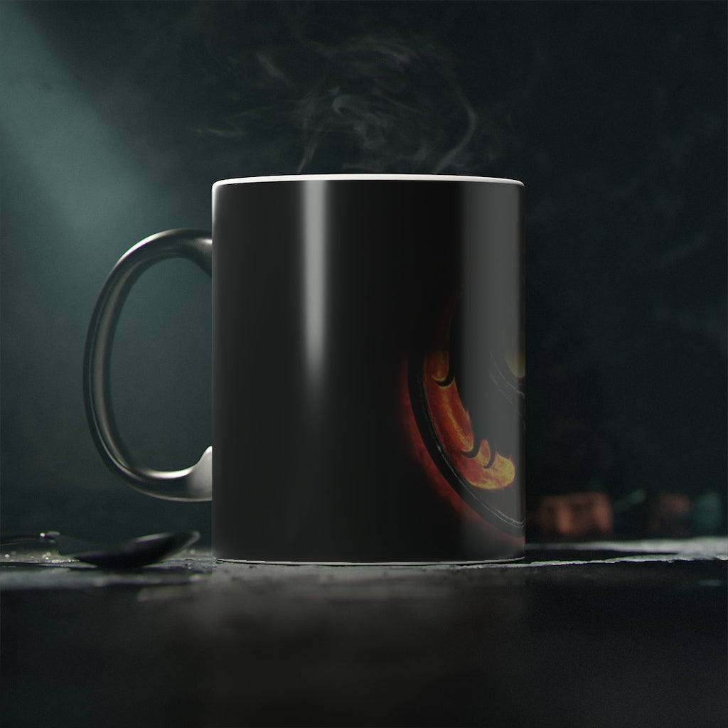 Mortal Kombat Logo Videojuego Taza