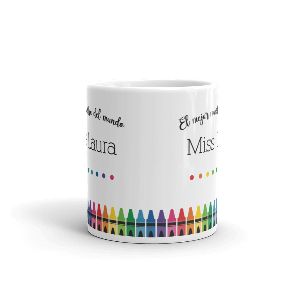 El Mejor Maestro Del Mundo Taza