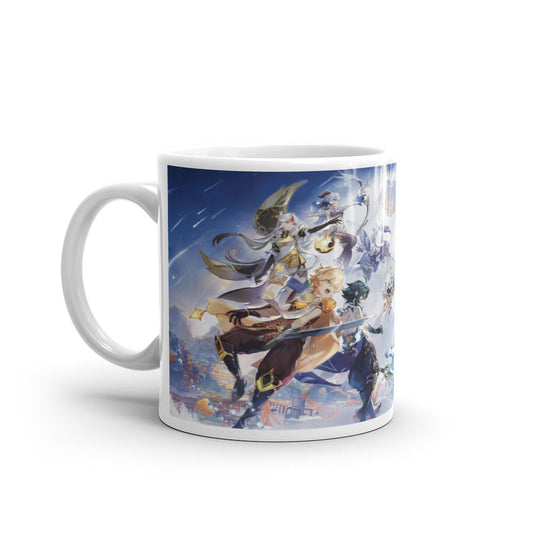 Genshin Impact Oceanic Defender Videojuego Taza