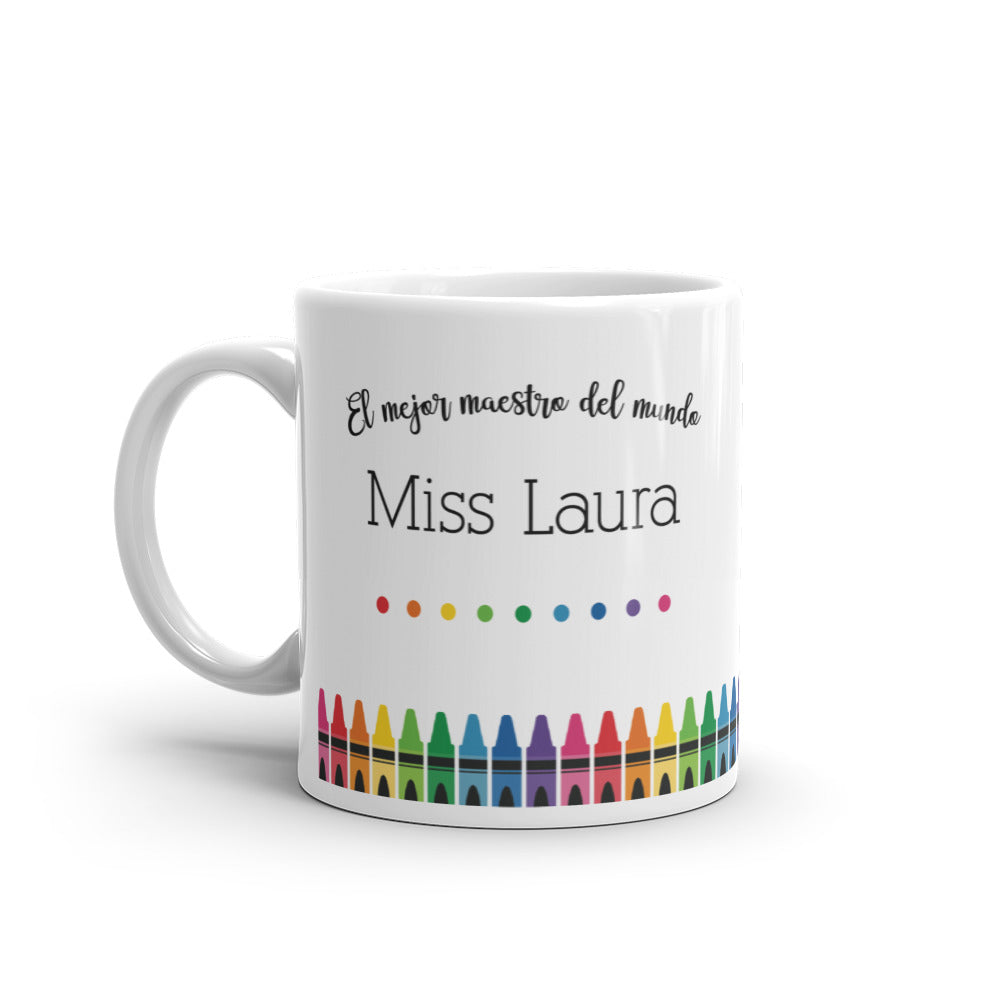 El Mejor Maestro Del Mundo Taza