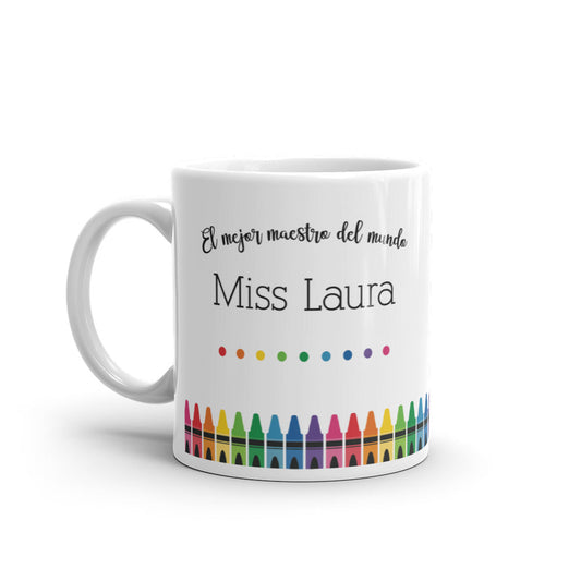 El Mejor Maestro Del Mundo Taza