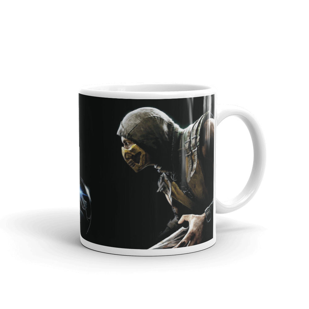 Mortal Kombat Scorpion vs Sub Zero Videojuego Taza