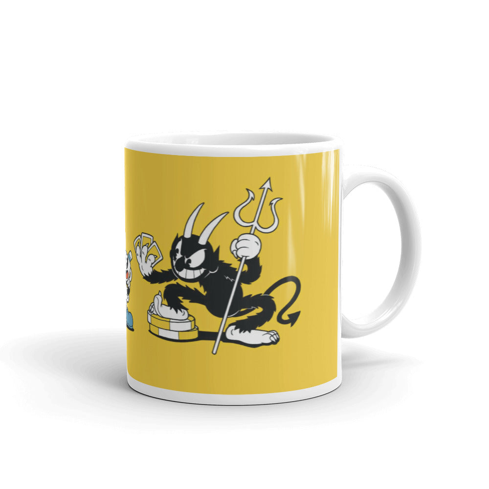 Cuphead Personajes Videojuego Taza
