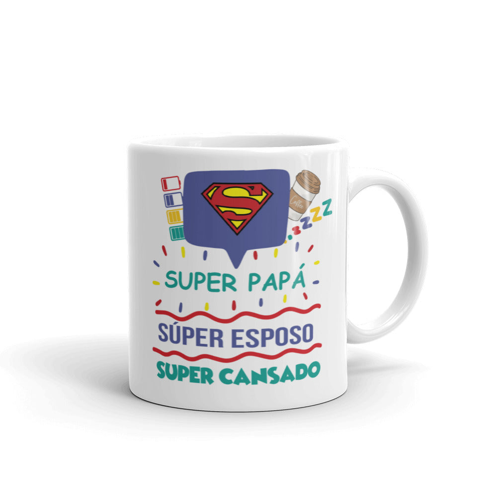 Super cansado Taza