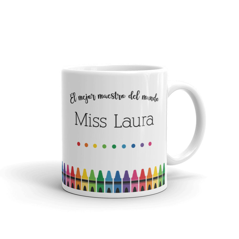 El Mejor Maestro Del Mundo Taza