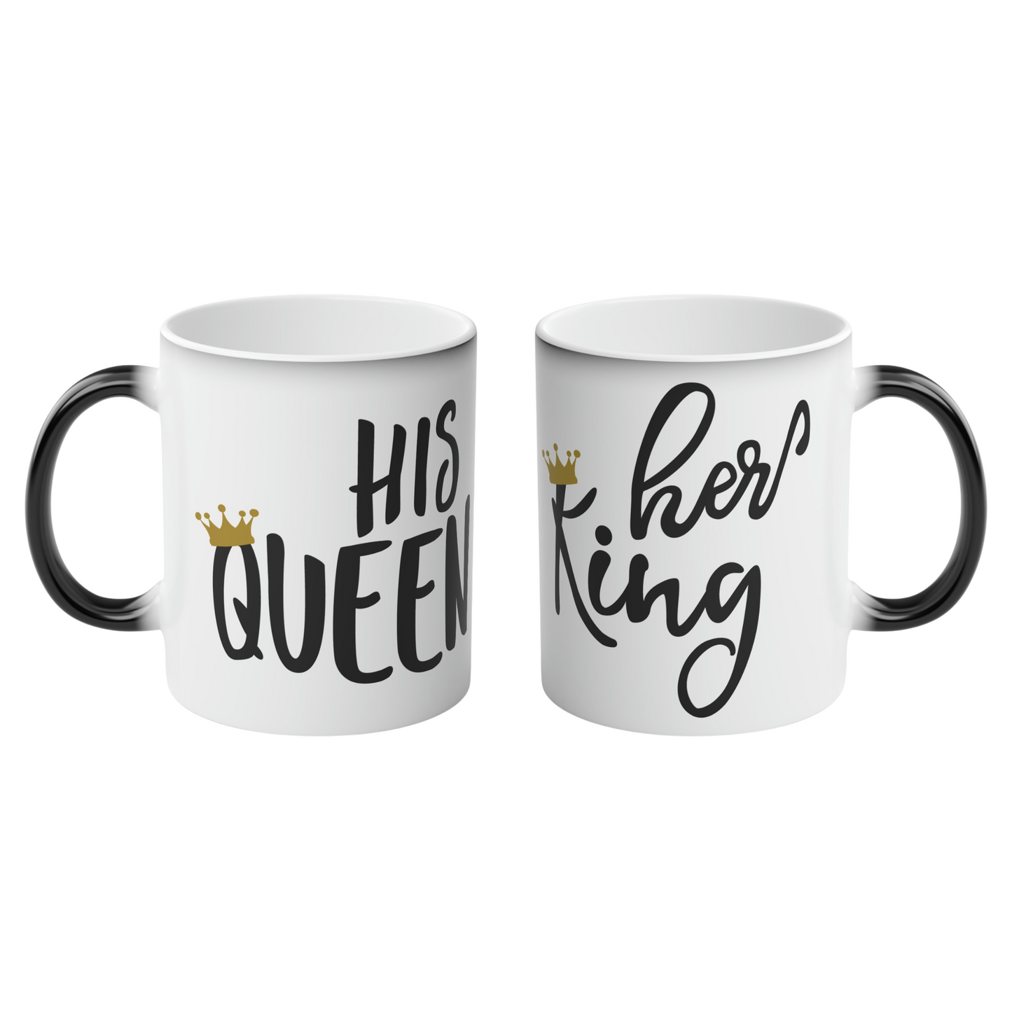 His Queen, Her King Pareja Kit Tazas
