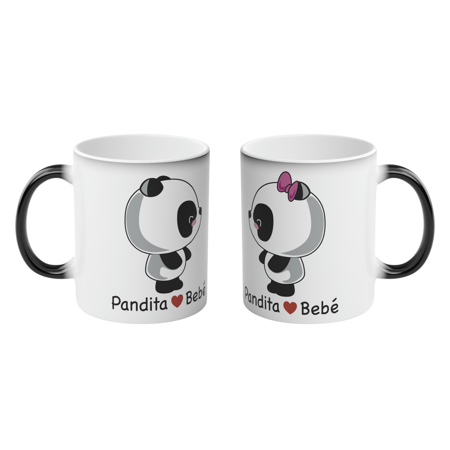 Pareja Panda Kit Tazas