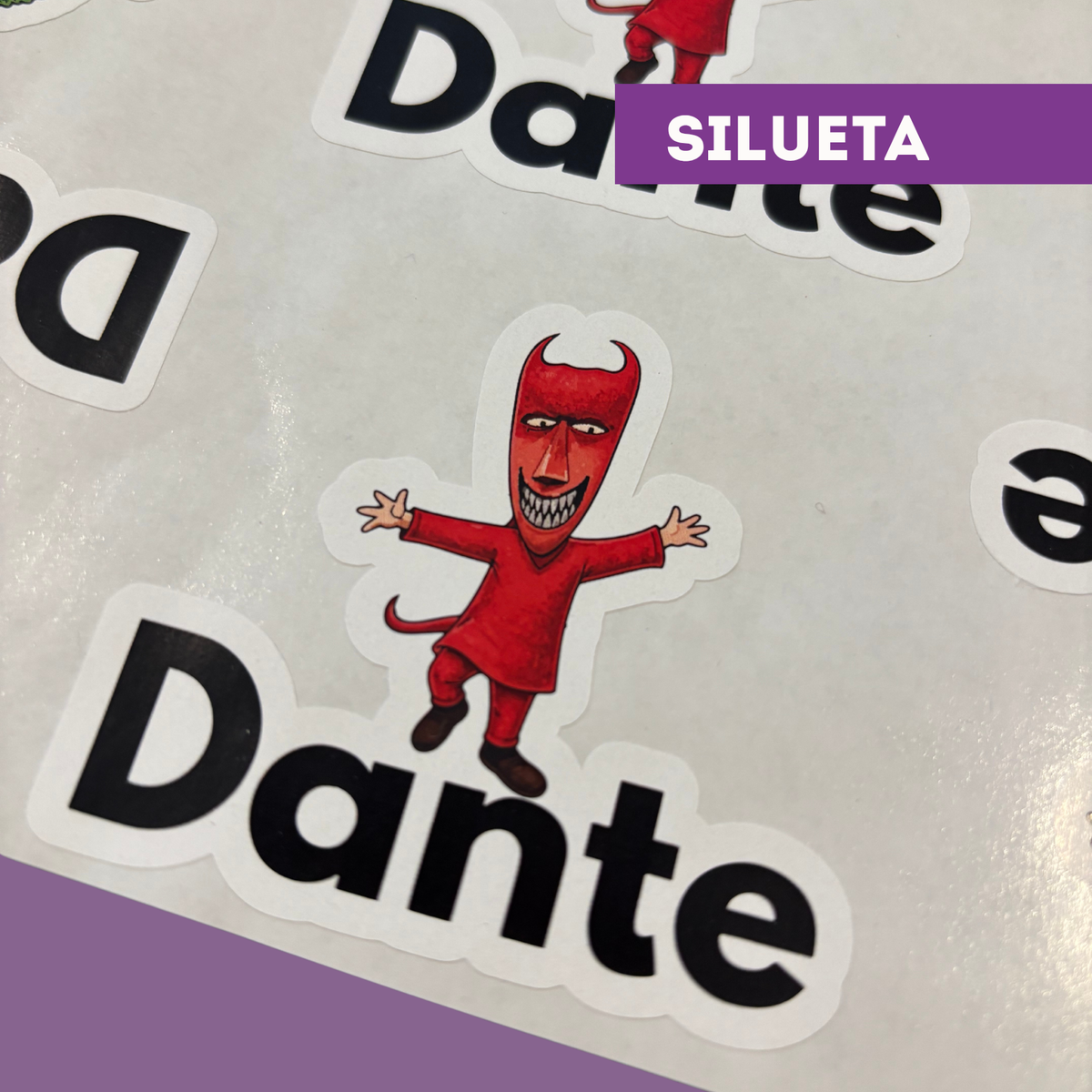 Stickers personalizadas con personaje y nombre para fiestas y eventos