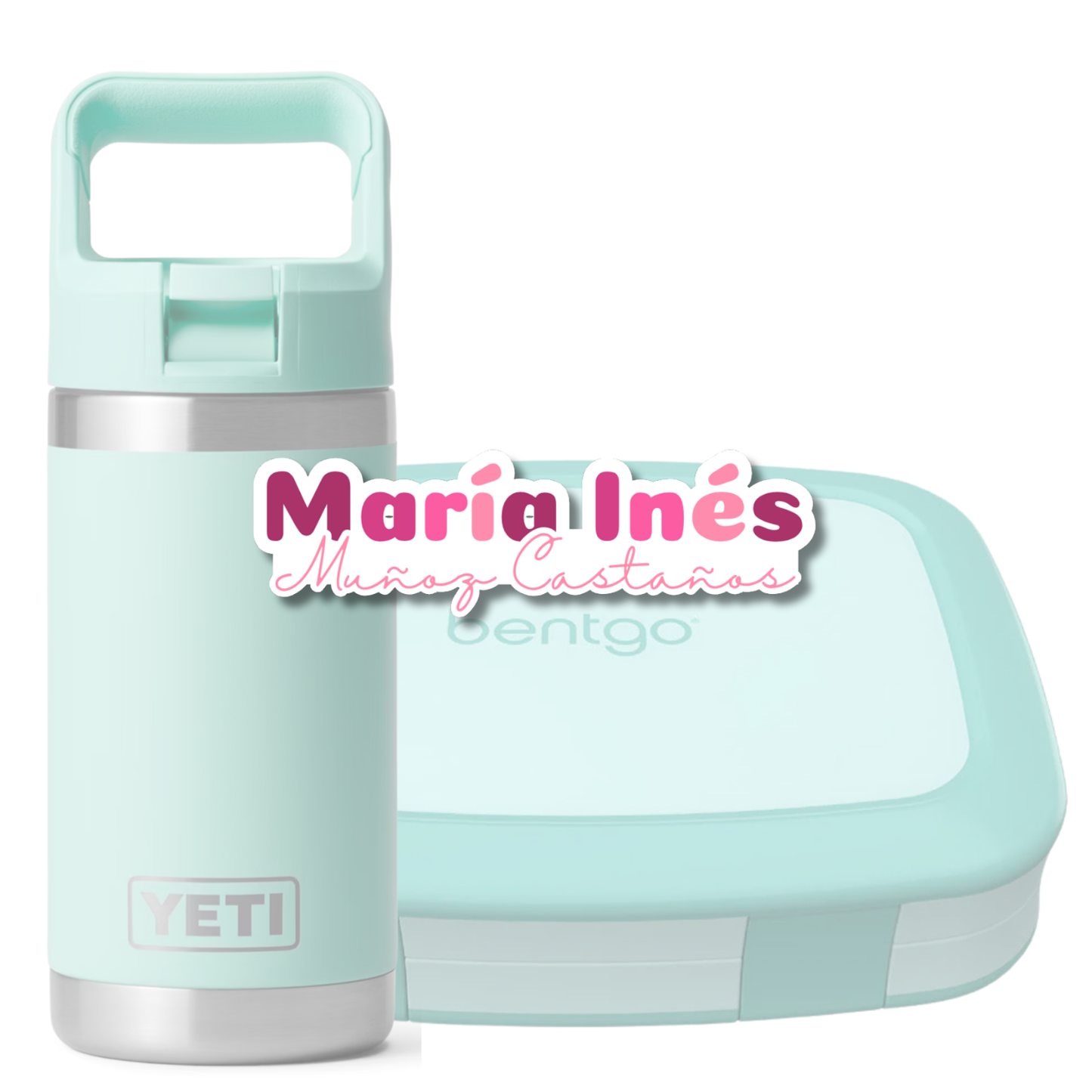 Silueta Nombre y Apellido, Etiquetas Lavables, Resistentes al Agua, Personalizadas para Tuppers y Termos