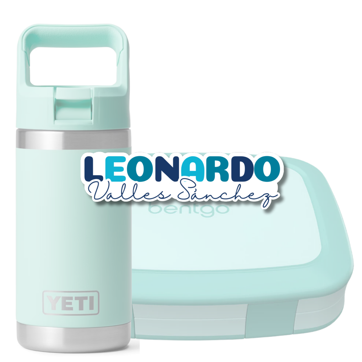 Silueta Nombre y Apellido, Etiquetas Lavables, Resistentes al Agua, Personalizadas para Tuppers y Termos