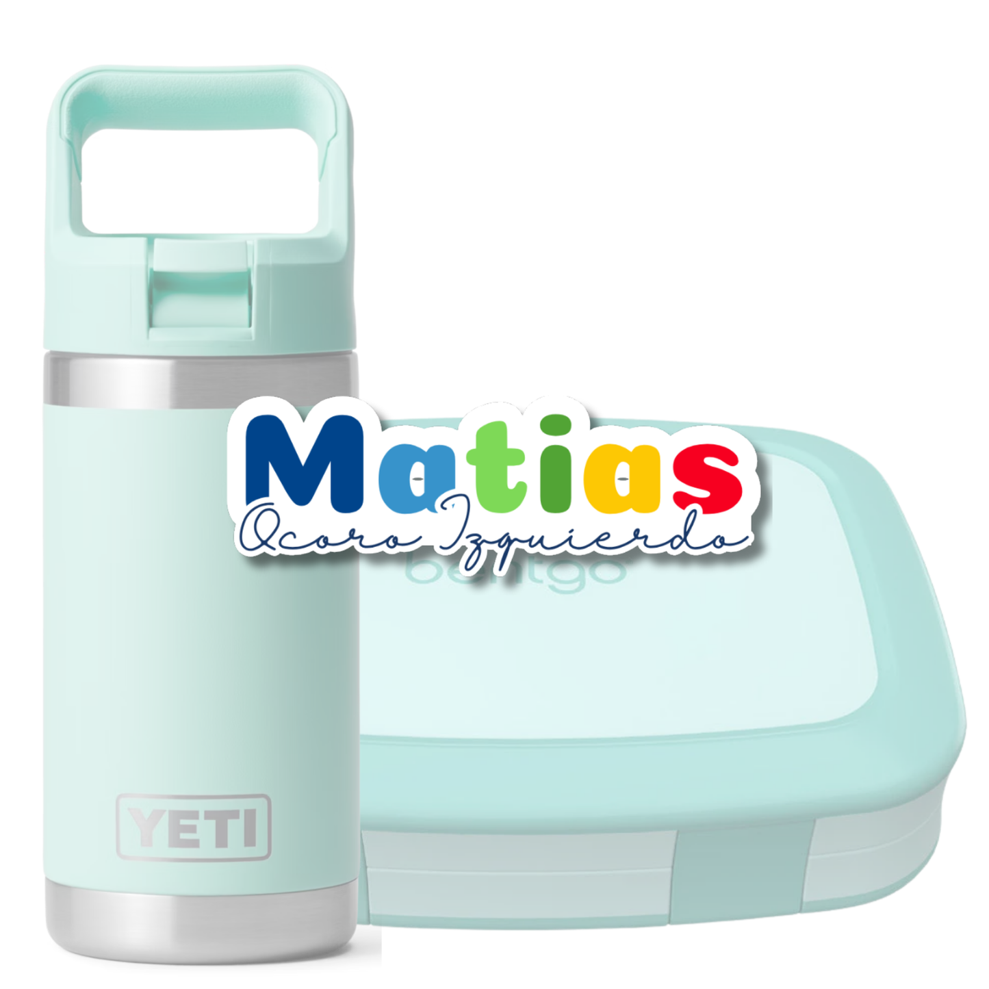 Silueta Nombre y Apellido, Etiquetas Lavables, Resistentes al Agua, Personalizadas para Tuppers y Termos