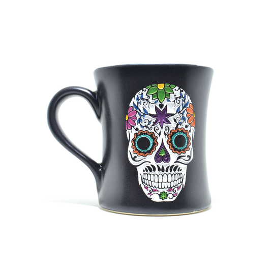 Taza Mexicana Artesanal Calavera