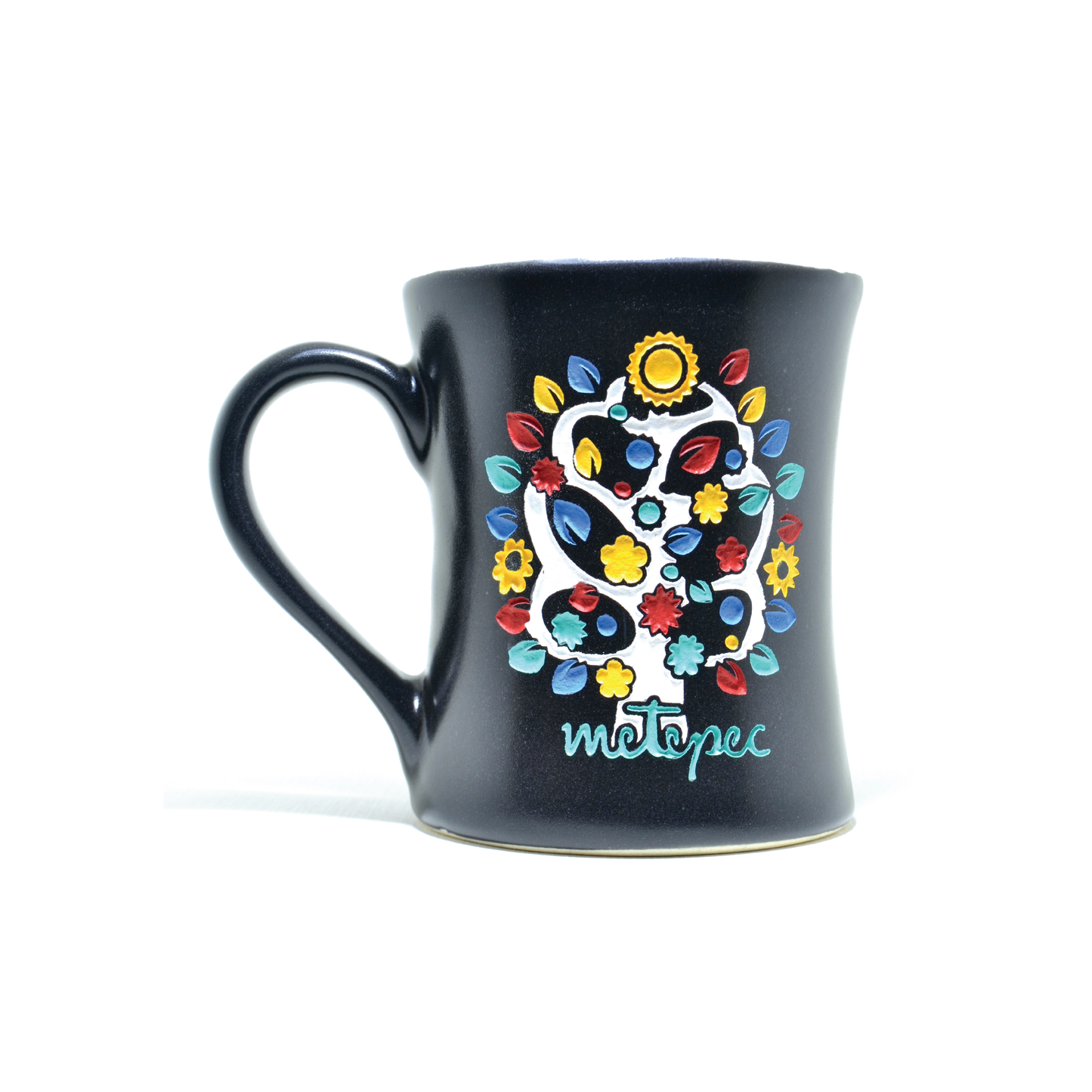 Taza Mexicana Artesanal Arbol de la Vida Metepec