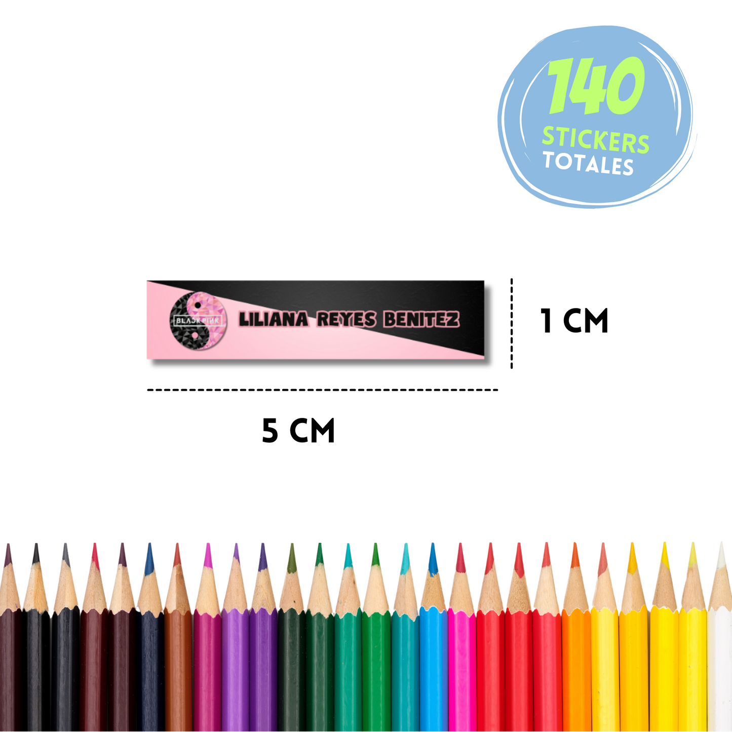 Blackpink Stickers para libros, libretas, cuadernos