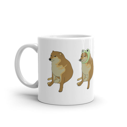 Cheems Disfrazado Taza