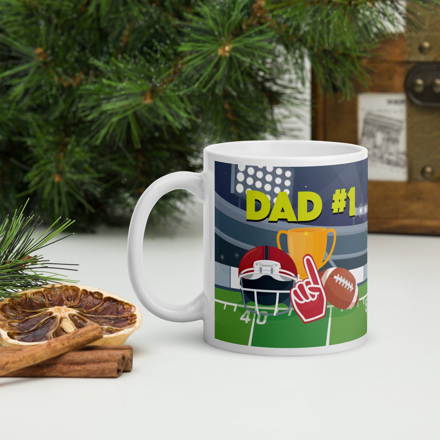 Dad #1 Taza