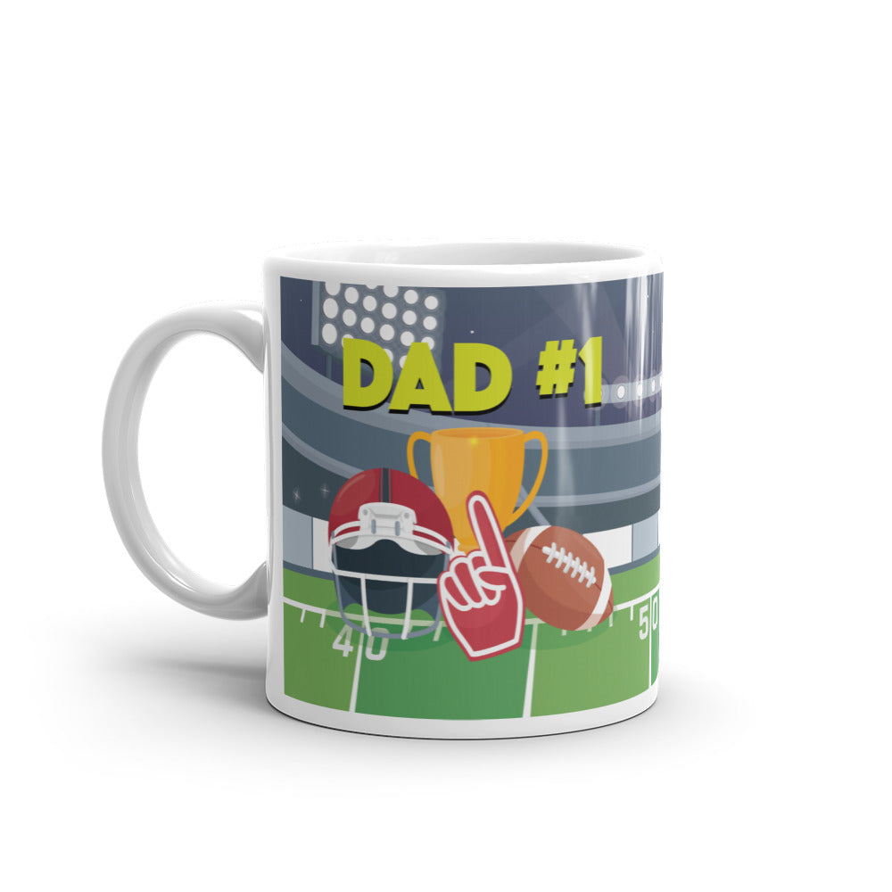 Dad #1 Taza