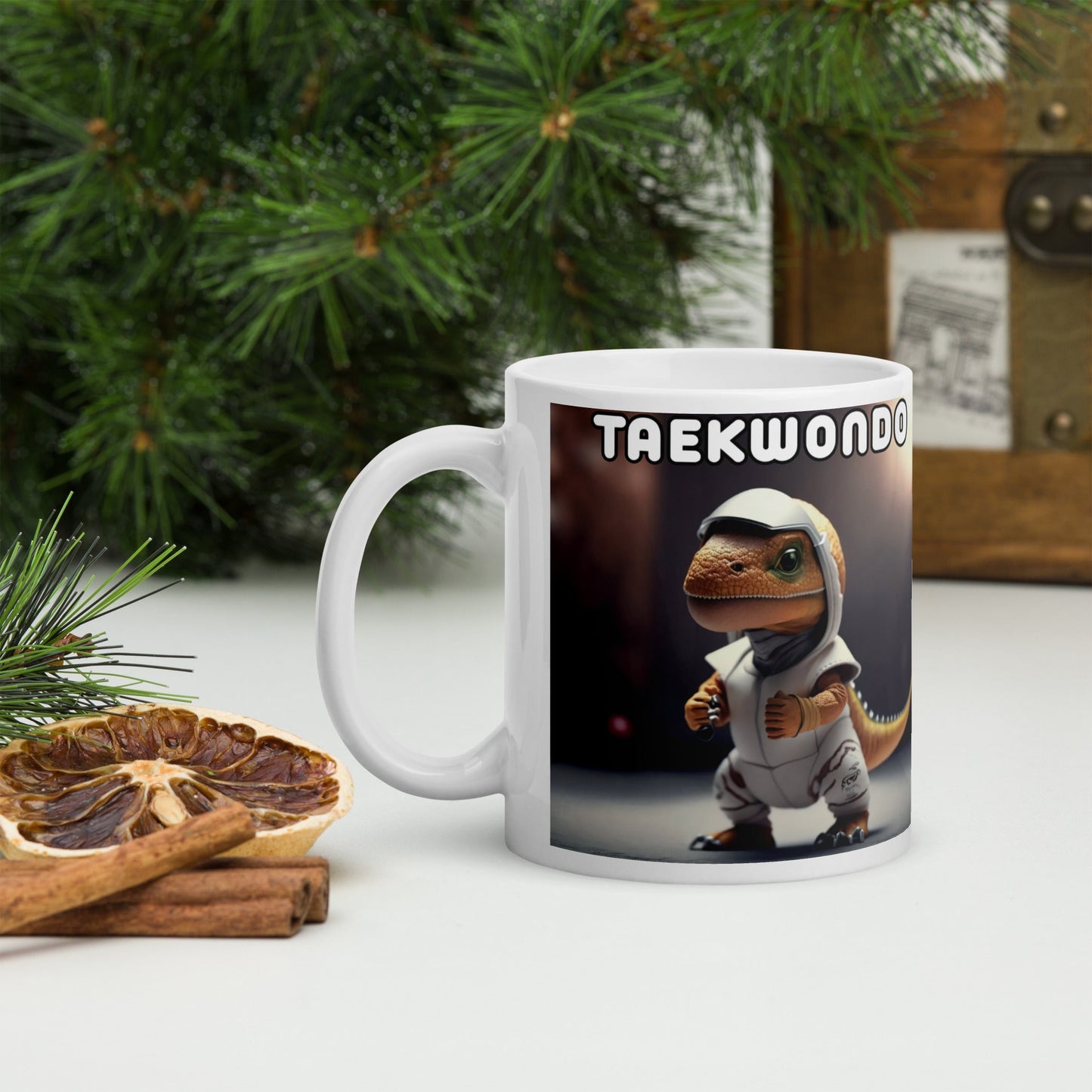Dino Profesiones Taekwondo  Taza