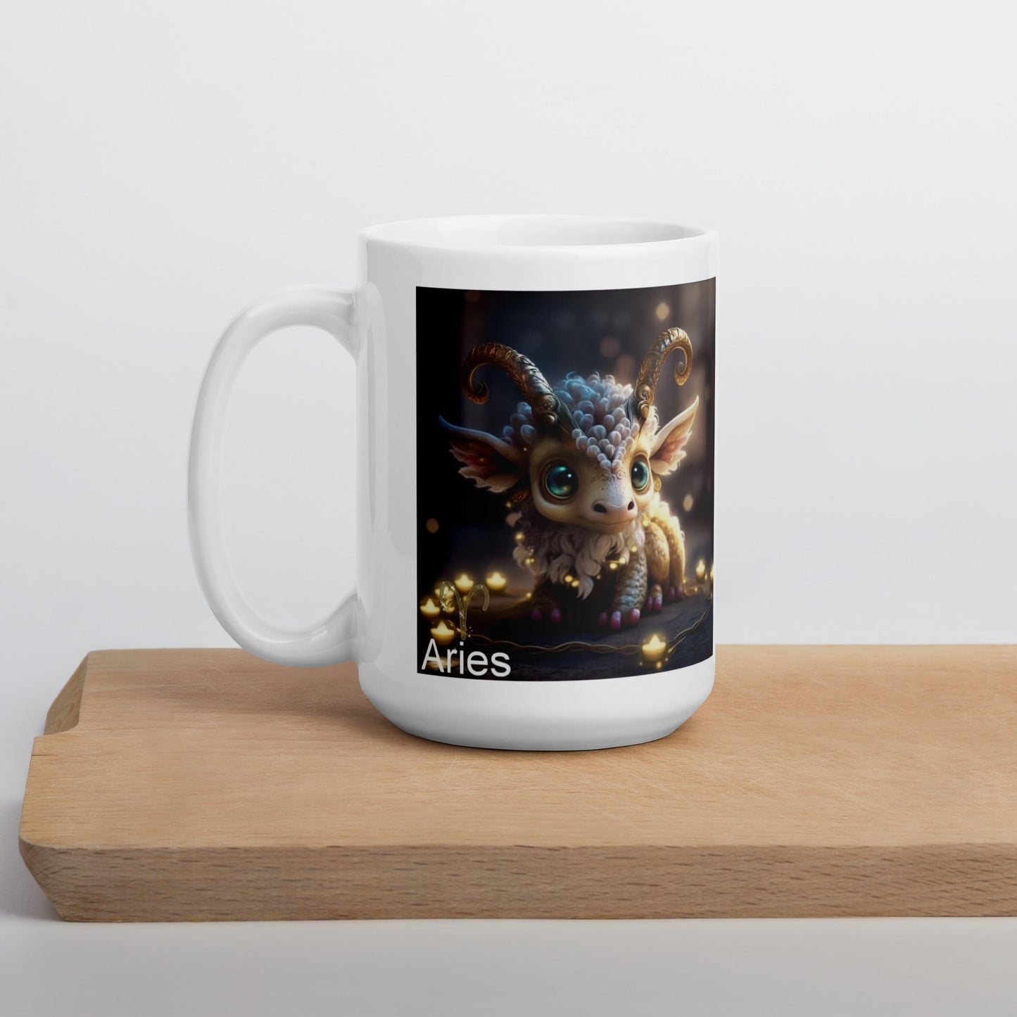 Dragón (Aries) Signos Zodiacales Taza