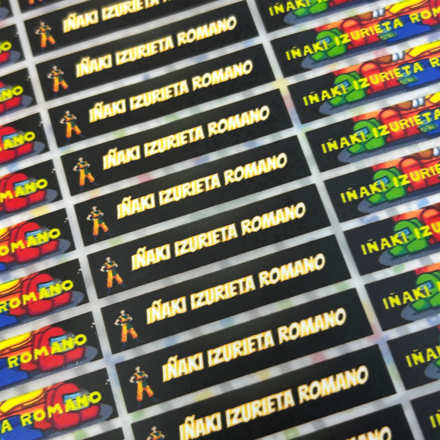 Dragon Ball Z, Goku, etiquetas ropa, personalizadas, textil, DTF