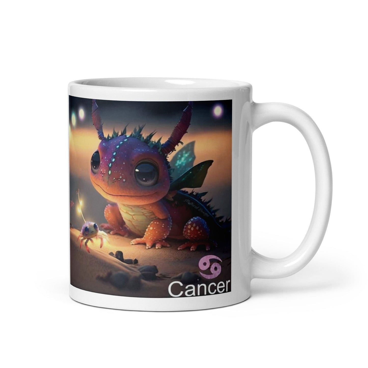 Dragón (Cáncer) Signos Zodiacales Taza